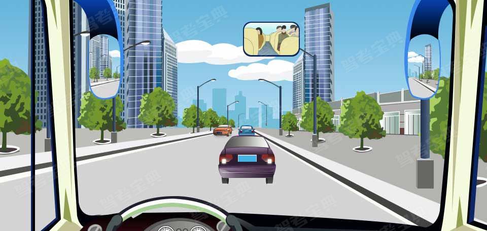 驾驶机动车在这种道路上怎样行驶最安全？