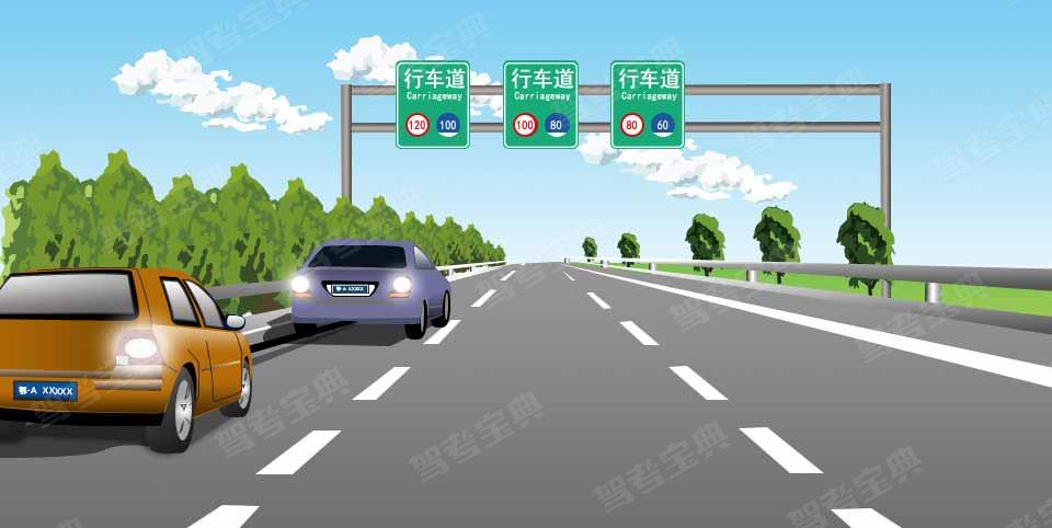 如图所示，以下在高速公路上牵引故障车的做法是否正确？