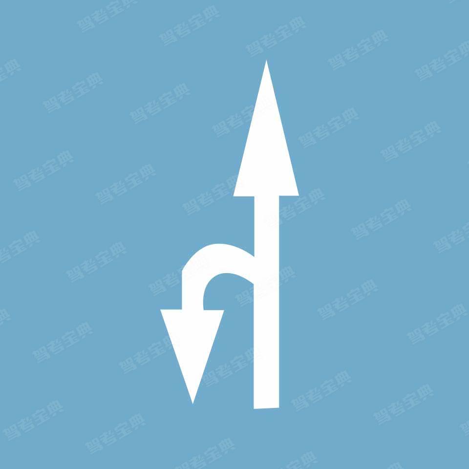 这个导向箭头是什么含义?